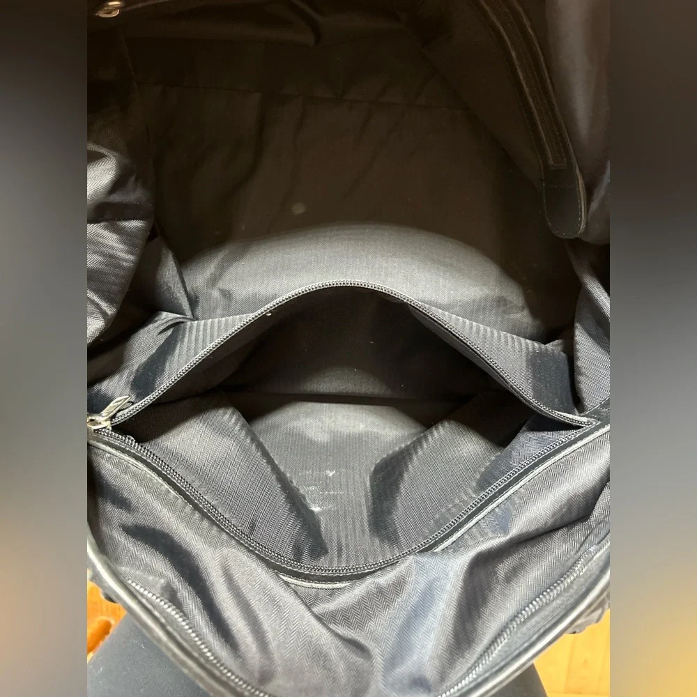 Black Coach 2 Way Boston Bag Luggage Duffle No. D0R-5497